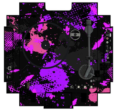 Numark PT 01 incl. Sides Skin Conflict Purple
